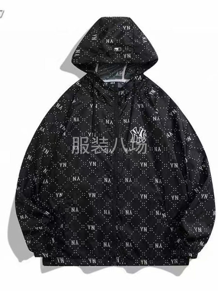 潮牌MLB满花连帽防晒衣 1300件左右，S-2XL码，只支-第3张图片