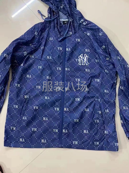 潮牌MLB满花连帽防晒衣 1300件左右，S-2XL码，只支-第8张图片