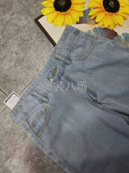 【女装】牛仔老爹裤整款-第3张图片