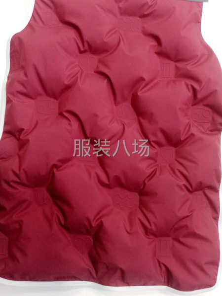 定制加工春亚纺防绒压光单层发泡羽绒服棉服三合一面料-第3张图片