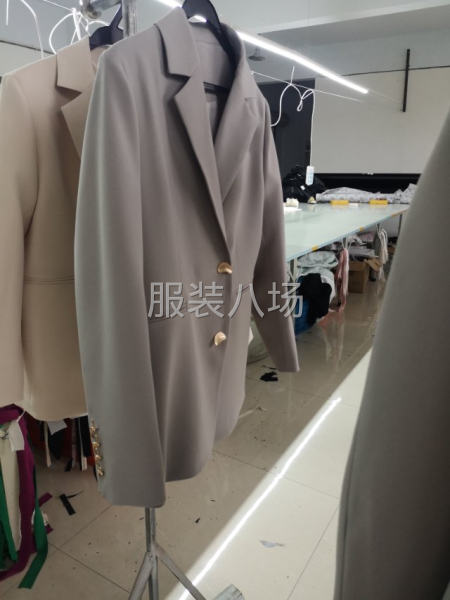 女裝半精品單面呢。西裝。小香風車工。-第1張圖片