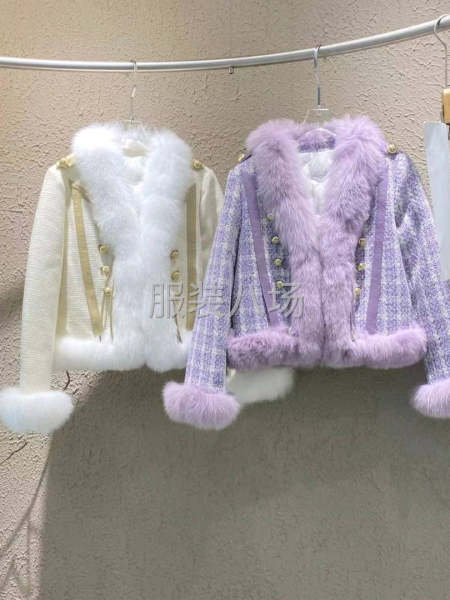 主做各类面料加毛，羽绒服-第1张图片