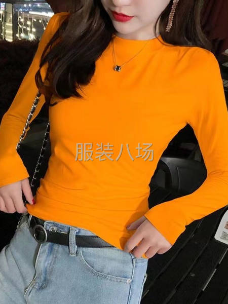 【女裝】 復合半高領高彈力打底面料不扎皮膚-第1張圖片