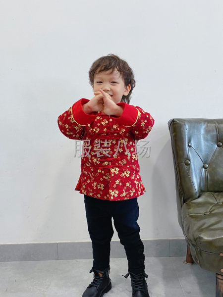 兒童唐裝拜年服中國風新年華股-第9張圖片