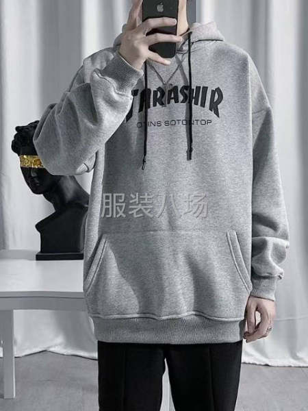大版型新款连帽套头卫衣-第1张图片