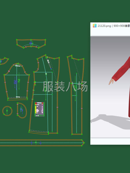 接兼职服装纸样全品类打版-第2张图片