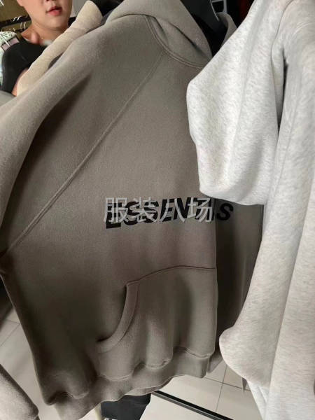 【男女裝】 ESS連帽加絨衛衣 整款高品質450克左右-第1張圖片