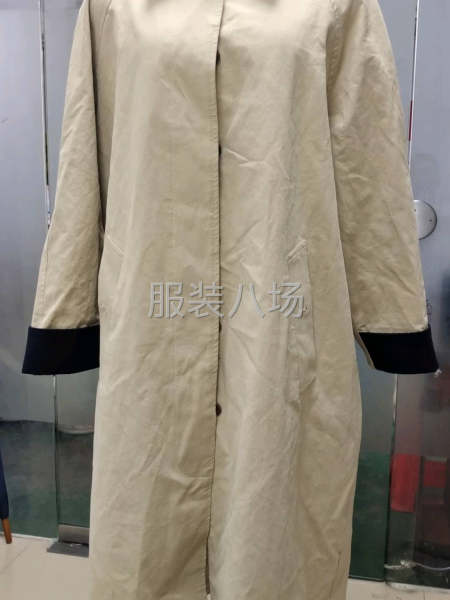 女装风衣裁片外发-第1张图片