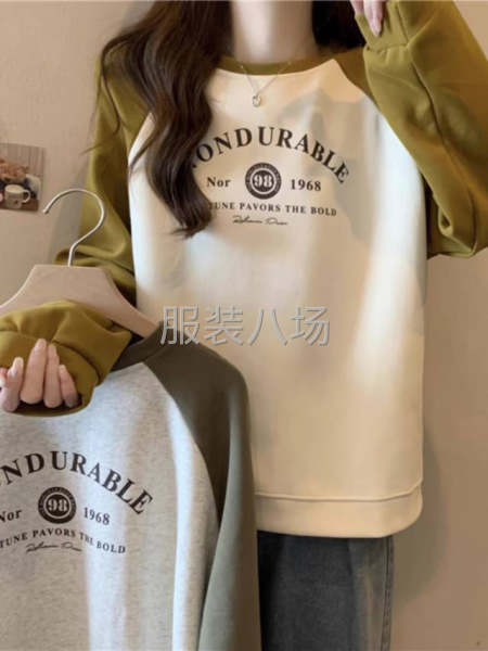 女装套头卫衣各种卫衣圆领-第1张图片