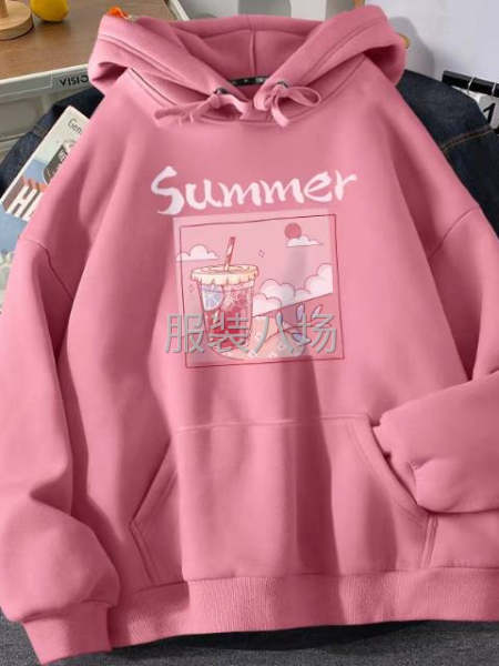 女装套头卫衣各种卫衣圆领-第6张图片
