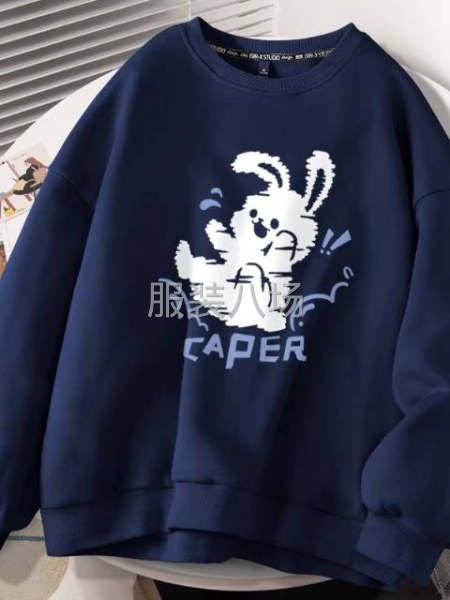 女装套头卫衣各种卫衣圆领-第3张图片