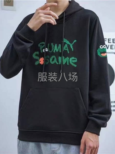 【男女装】 彪马大毛圈连帽卫衣 整款 高品质320克-第1张图片