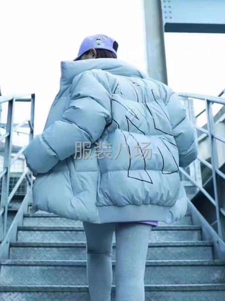 【男女裝】 MLB羽絨服 整款兩色 高品質(zhì)正品支持掃碼-第7張圖片