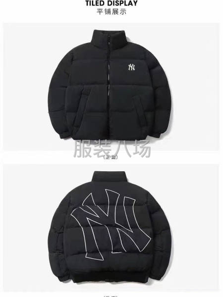 【男女裝】 MLB羽絨服 整款兩色 高品質(zhì)正品支持掃碼-第3張圖片