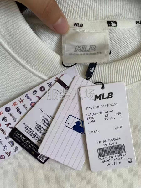 【男女装】 MLB大毛圈卫衣 整款 高品质 克重450克左右-第4张图片