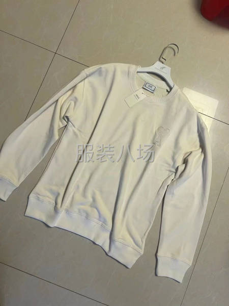 【男女装】 ami大毛圈卫衣 整款 纯棉350克-第3张图片