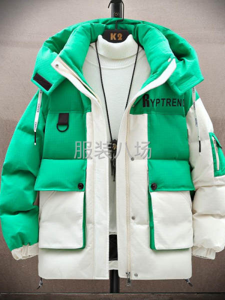 国服棉衣和羽绒服外发，八个款，每个款式600件左右，结账爽快-第2张图片