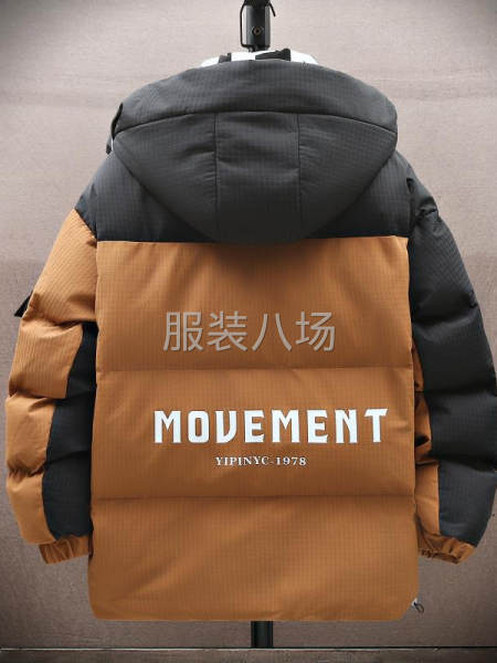 国服棉衣和羽绒服外发，八个款，每个款式600件左右，结账爽快-第3张图片