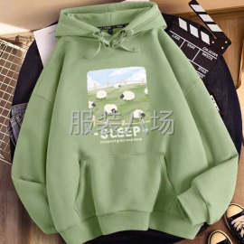 undefined - 加绒连帽卫衣套头多款式 - 图3