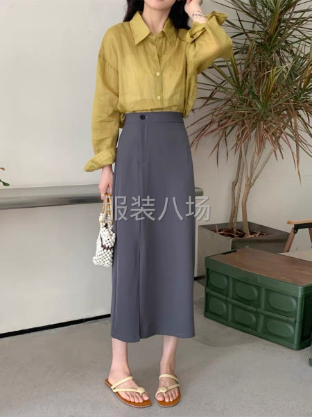 各种女装尾货批发连衣裙外套衬衣裤子-第7张图片