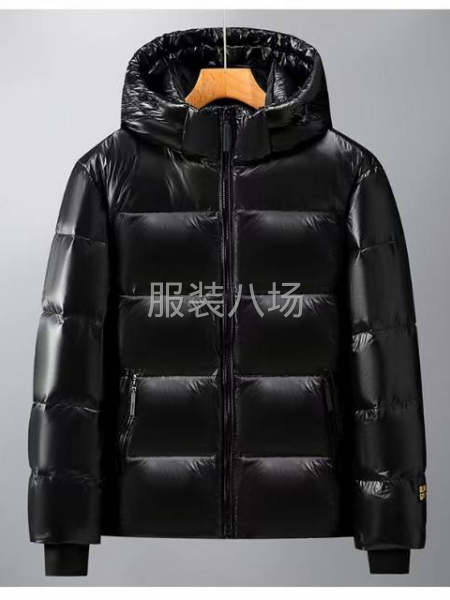 冬季爆款男女同款黑金羽绒服-第1张图片