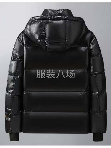 冬季爆款男女同款黑金羽绒服-第6张图片