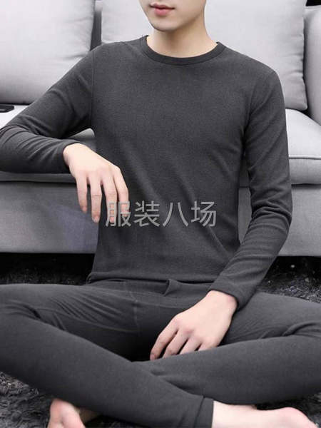 加绒套装内衣男装套装齐码-第2张图片