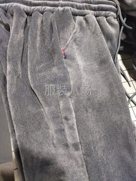 厂家直批灯芯绒加绒卫裤-第5张图片