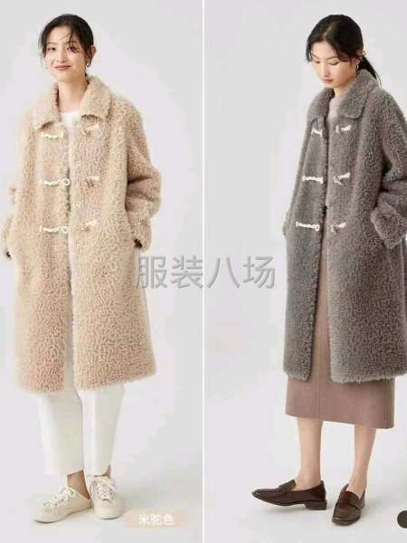 颗粒绒皮毛一体，水貂绒衣服-第6张图片