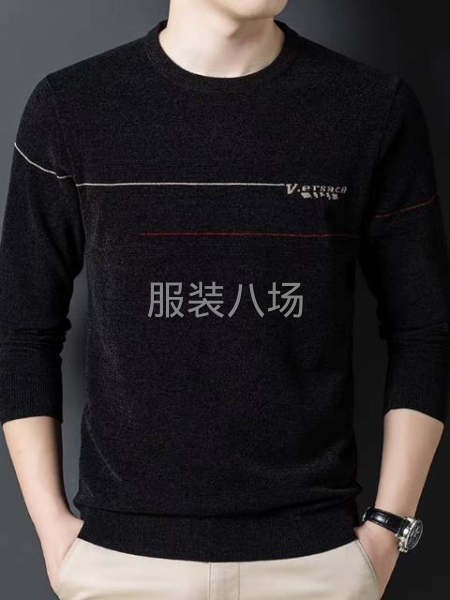 厚的雪尼尔男毛衣-第1张图片