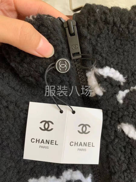 【女裝】 塞林香奈兒羊羔毛外套 整款 高品質厚實-第3張圖片