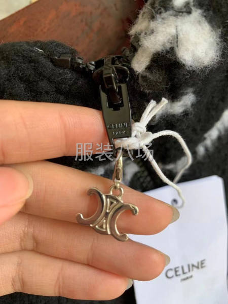 【女裝】 塞林香奈兒羊羔毛外套 整款 高品質厚實-第5張圖片