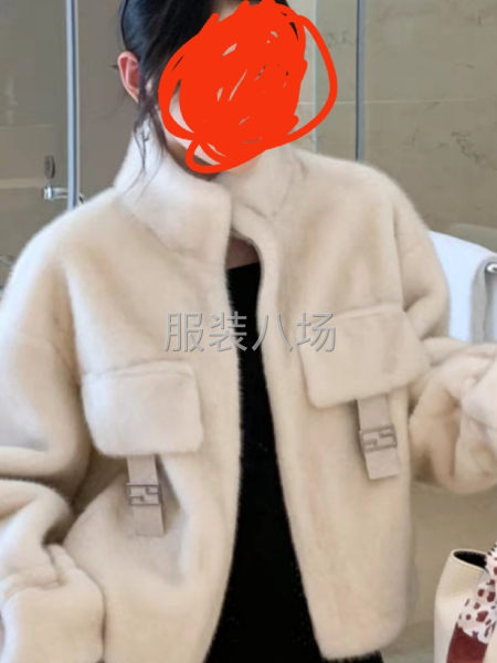 半精品女装外套大量外发，要求裘皮机做-第1张图片