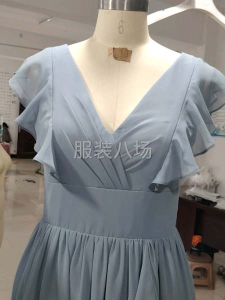 承接婚紗禮服，雪紡類禮服敬酒服連衣裙-第2張圖片