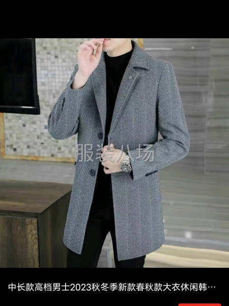 专业做男士西服，毛呢外套，款式简单，量大，工资月清-第1张图片