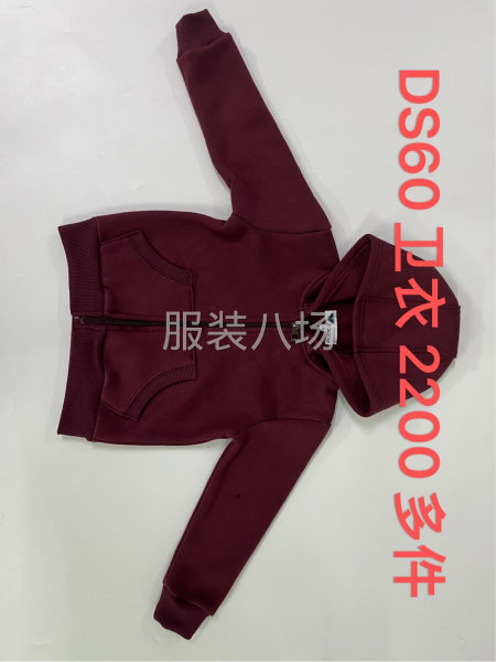 外发外单童装拉绒卫衣2200件-第1张图片