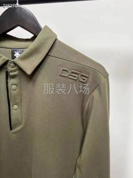 【男裝】 迪桑特Polo衛衣 整款 高端好貨-第3張圖片