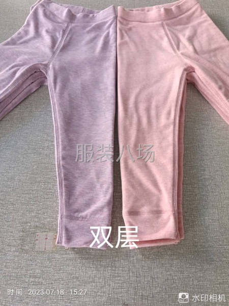 双层拉条打底裤，要求做工精细，按照规定交期交货-第1张图片