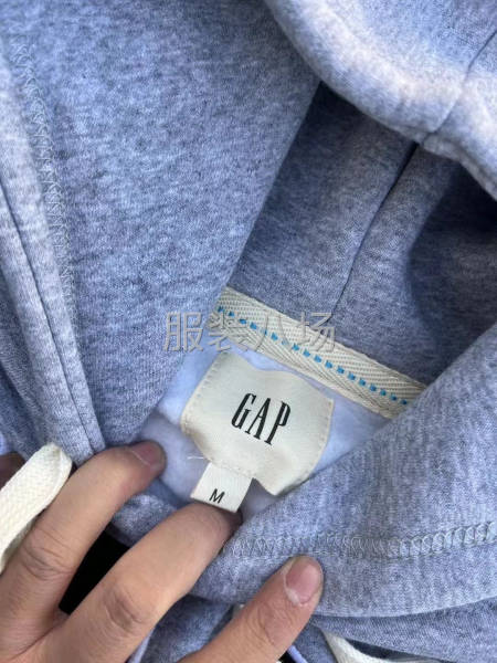 【男女装】 GAP加绒连帽卫衣 整款 高品质-第3张图片