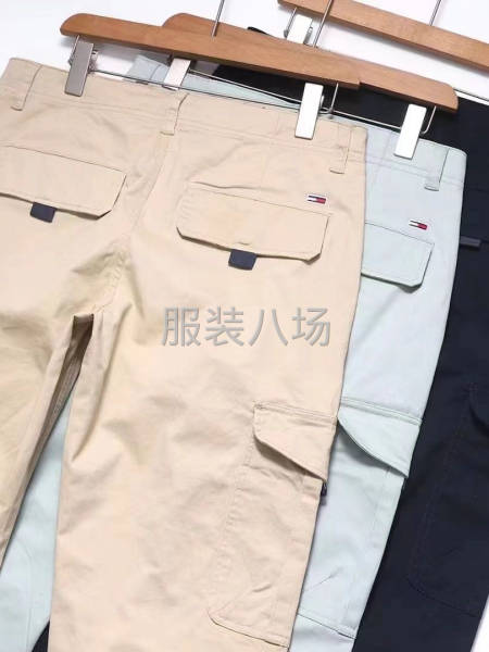 【男装】 Tommy23工装裤 整款 复古斜纹小刺绣-第5张图片