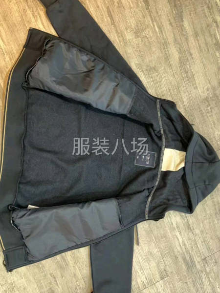 拉链衫外发，线行好了-第1张图片