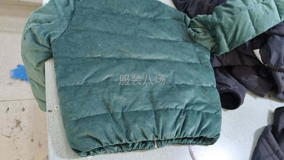 簡單款燈蕊絨羽絨服，真正半精品，線行好了-第1張圖片