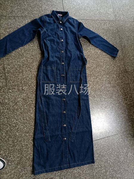 牛仔衬衣，能月底做完，手工好的联系-第1张图片