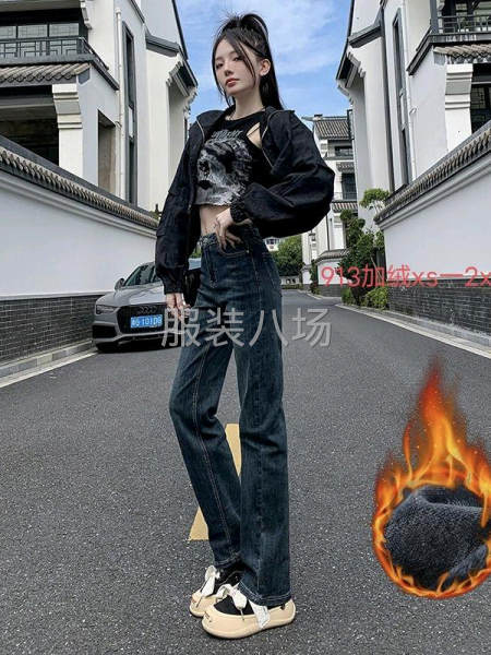 广州新塘女装牛仔裤牛仔供应链-第7张图片