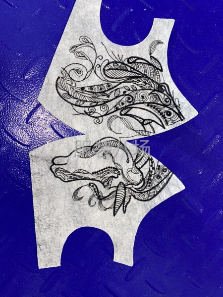 两英激光烧花 专注 数码热转印 内裤文胸花边激光切割加工-第8张图片