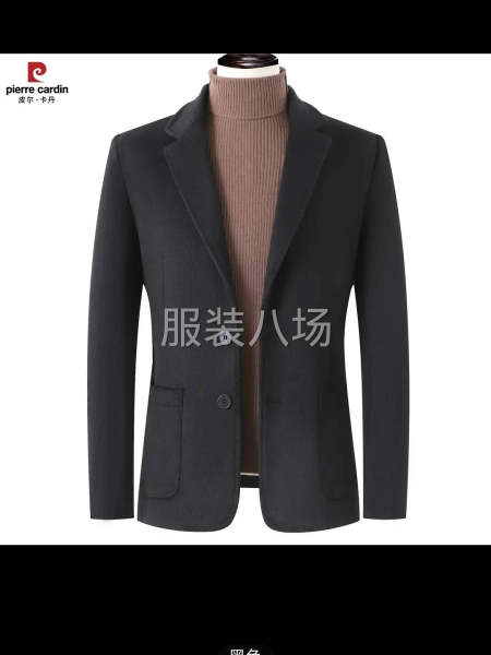 品牌双面呢西服，70％羊毛-第1张图片