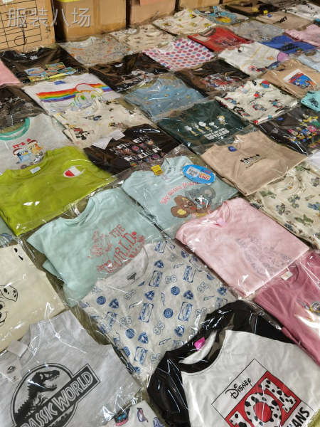 外贸童装长短袖T恤杂款清货-第2张图片