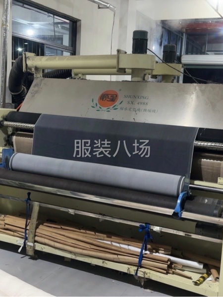 因个人原因，现将生产中面料缩水机转卖-第1张图片