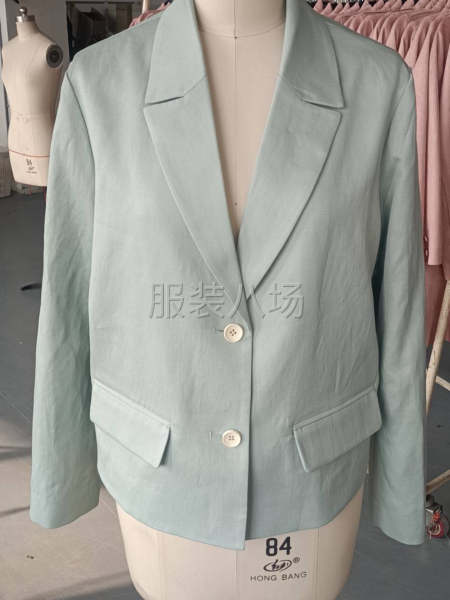 本公司以加工梭织女式时装为主，品质中高，有兴趣的老板请联系-第6张图片