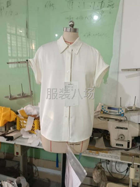 招车拉链上领翻衫工序-第3张图片